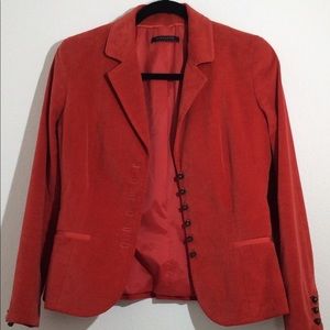 Elie Tahari Red Blazer
